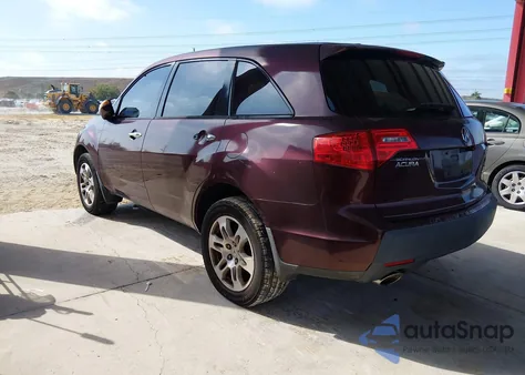 2009 Acura Mdx Technology Package from USA, damaged, VIN 2HNYD28499H516872